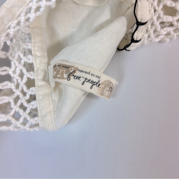 Free People Mexican Embroidered Floral Shift Dress - Picture 4 of 4